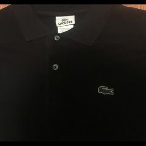 Lacoste size 7 black